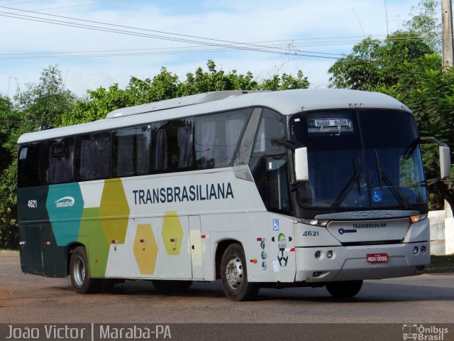 Transbrasiliana Transportes e Turismo 4621 na cidade de Marabá, Pará, Brasil, por João Victor. Número da foto: #3572958.