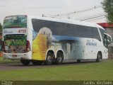 Viação Nova Integração 4713 na cidade de Cascavel, Paraná, Brasil, por Carlos Kircheim. Número da foto: #:id.