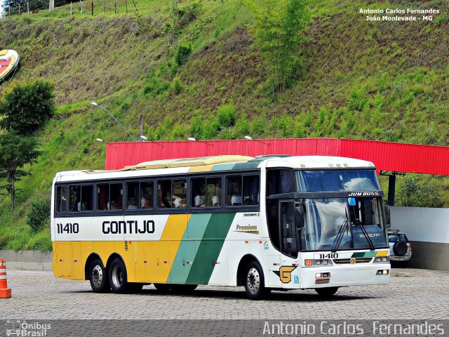 Empresa Gontijo de Transportes 11410 na cidade de João Monlevade, Minas Gerais, Brasil, por Antonio Carlos Fernandes. ID da foto: 3575373.