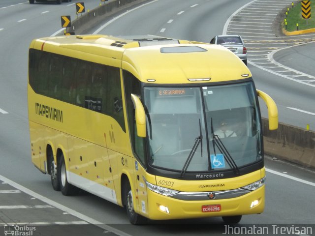 Viação Itapemirim 60503 na cidade de Lavrinhas, São Paulo, Brasil, por Jhonatan Diego da Silva Trevisan. ID da foto: 3576592.