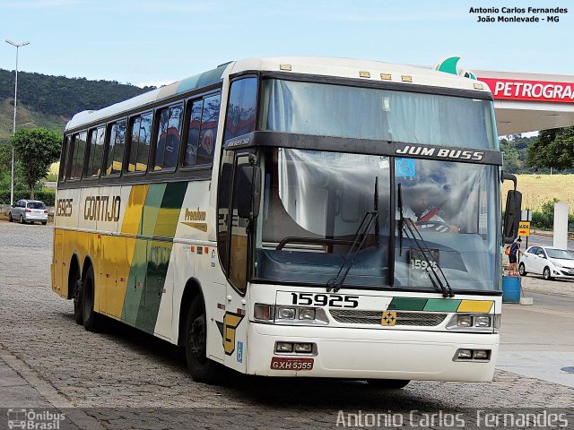 Empresa Gontijo de Transportes 15925 na cidade de João Monlevade, Minas Gerais, Brasil, por Antonio Carlos Fernandes. Número da foto: #3575371.