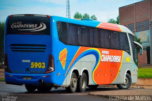 Rápido Chapadense 5903 na cidade de Rondonópolis, Mato Grosso, Brasil, por Isabela de Mattos. Número da foto: #3576988.