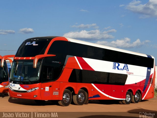 R.A. Viagens 8500 na cidade de Timon, Maranhão, Brasil, por João Victor. Número da foto: #3576625.