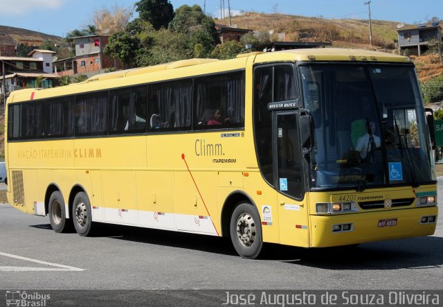 Viação Itapemirim 44201 na cidade de Barra do Piraí, Rio de Janeiro, Brasil, por José Augusto de Souza Oliveira. Número da foto: #3578817.