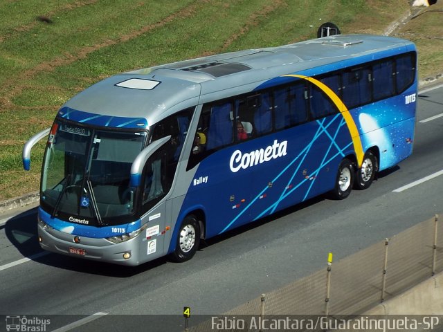 Viação Cometa 10113 na cidade de Aparecida, São Paulo, Brasil, por Fabio Alcantara. Número da foto: #3579024.