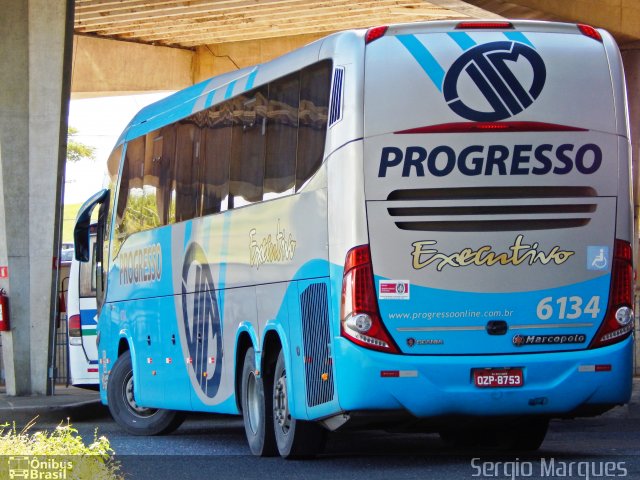 Auto Viação Progresso 6134 na cidade de Aracaju, Sergipe, Brasil, por Sergio Marques . Número da foto: #3577670.