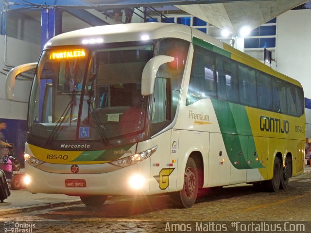 Empresa Gontijo de Transportes 18540 na cidade de Fortaleza, Ceará, Brasil, por Amós  Mattos. Número da foto: #3578795.