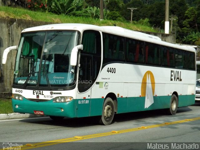 EVAL - Empresa de Viação Angrense 4400 na cidade de Angra dos Reis, Rio de Janeiro, Brasil, por Mateus Machado. Número da foto: #3577717.