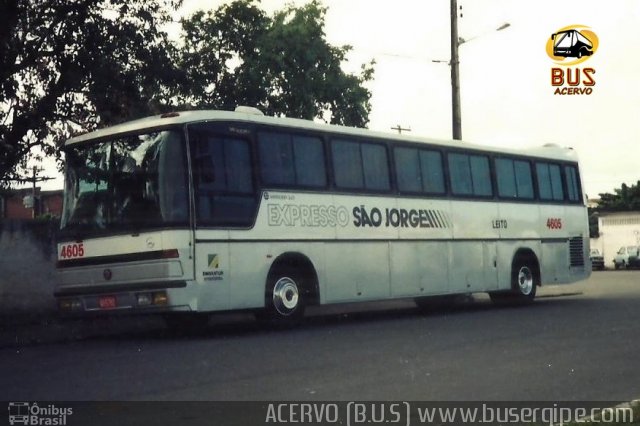 Expresso São Jorge 4605 na cidade de Salvador, Bahia, Brasil, por Julio Cesar  Barbosa Martins. Número da foto: #3578040.