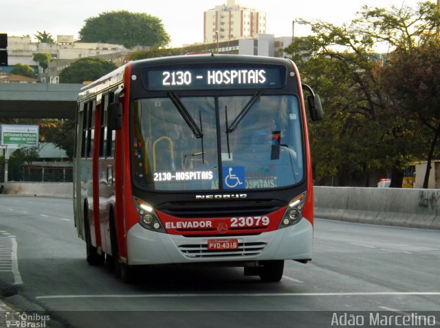 Laguna Auto Ônibus 23079 na cidade de Belo Horizonte, Minas Gerais, Brasil, por Adão Raimundo Marcelino. ID da foto: 3578903.