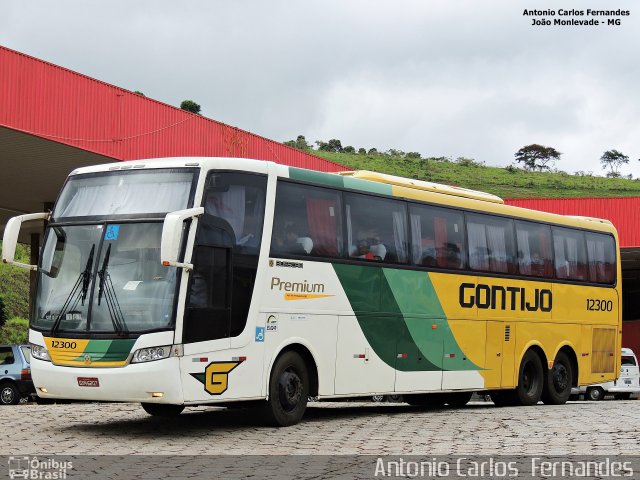Empresa Gontijo de Transportes 12300 na cidade de João Monlevade, Minas Gerais, Brasil, por Antonio Carlos Fernandes. Número da foto: #3577654.