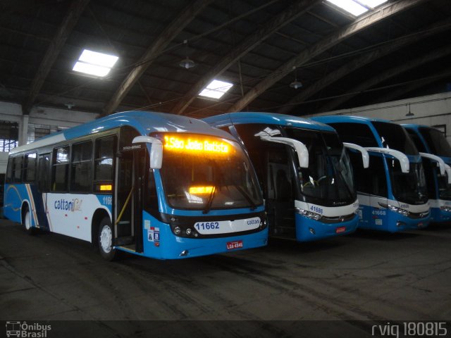 Cattani Sul Transportes e Turismo 11662 na cidade de Pato Branco, Paraná, Brasil, por Rodrigo Augusto  Vignaga. ID da foto: 3578882.