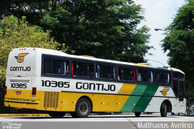 Empresa Gontijo de Transportes 10385 na cidade de São Paulo, São Paulo, Brasil, por Matthaeus Johnnattan Avelino. ID da foto: 3579454.