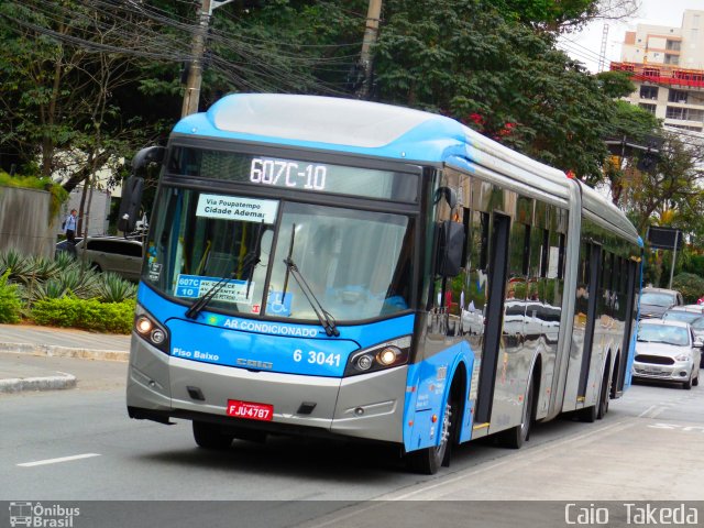 Viação Paratodos > São Jorge > Metropolitana São Paulo > Mobibrasil 6 3041 na cidade de São Paulo, São Paulo, Brasil, por Caio  Takeda. Número da foto: #3581427.