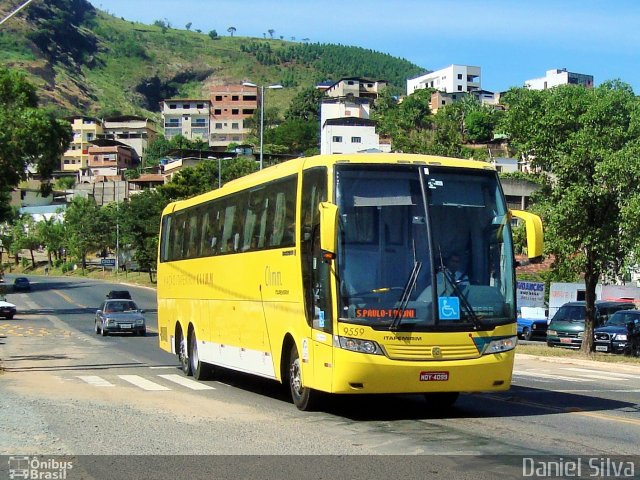 Viação Itapemirim 9559 na cidade de Caratinga, Minas Gerais, Brasil, por Daniel Silva. Número da foto: #3581629.