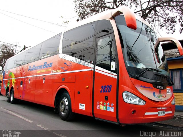 Pullman Bus 2820 na cidade de , por Diego Alarcon. Número da foto: #3581664.