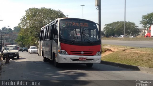 Auto Viação Bangu D58717 na cidade de Rio de Janeiro, Rio de Janeiro, Brasil, por Paulo Vitor Lima. Número da foto: #3580387.