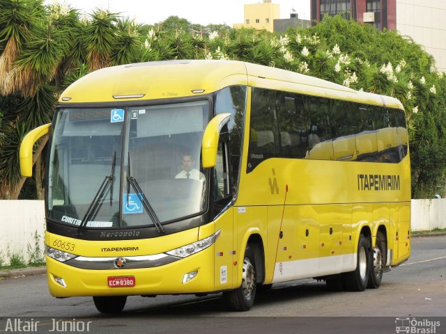 Viação Itapemirim 60653 na cidade de Curitiba, Paraná, Brasil, por Altair Júnior. ID da foto: 3579846.