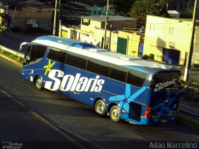 Solaris Transportes 12 na cidade de Belo Horizonte, Minas Gerais, Brasil, por Adão Raimundo Marcelino. ID da foto: 3542643.