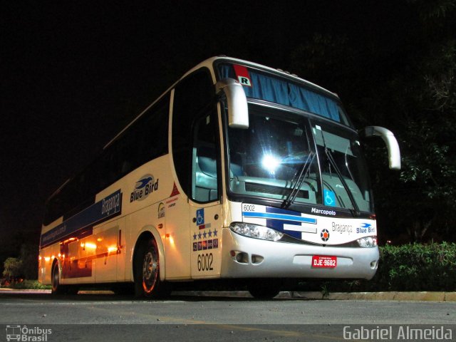 Auto Viação Bragança 6002 na cidade de Bragança Paulista, São Paulo, Brasil, por Gabriel Almeida. ID da foto: 3540841.