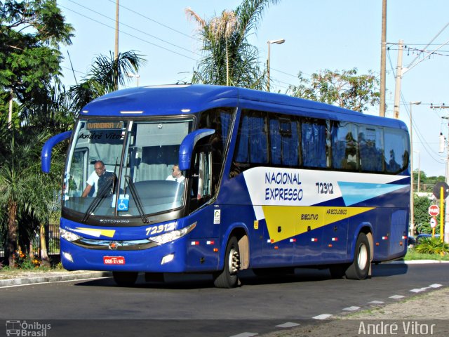 Nacional Expresso 72312 na cidade de Bauru, São Paulo, Brasil, por André Vitor  Silva dos Santos. Número da foto: #3542044.