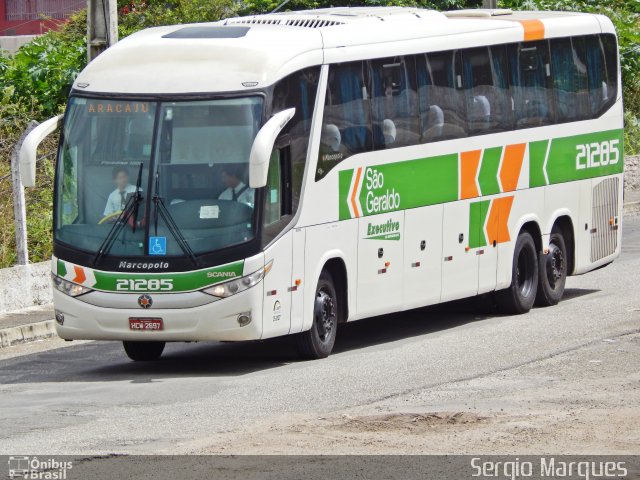 Cia. São Geraldo de Viação 21285 na cidade de Aracaju, Sergipe, Brasil, por Sergio Marques . Número da foto: #3542627.