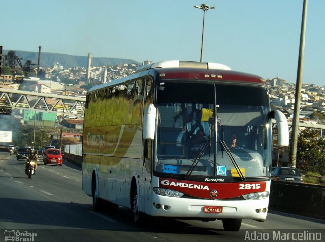 Expresso Gardenia 2815 na cidade de Belo Horizonte, Minas Gerais, Brasil, por Adão Raimundo Marcelino. Número da foto: #3542561.