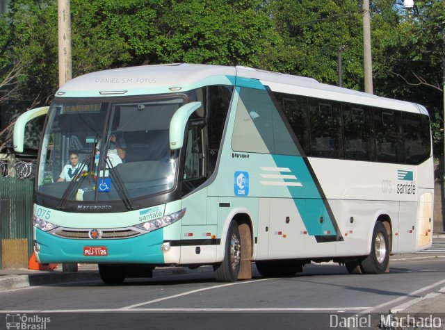 Santa Fé Transportes 075 na cidade de Belo Horizonte, Minas Gerais, Brasil, por Daniel  Machado. Número da foto: #3582745.