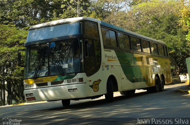 Empresa Gontijo de Transportes 11455 na cidade de São Paulo, São Paulo, Brasil, por Jean Passos Silva. ID da foto: 3583269.