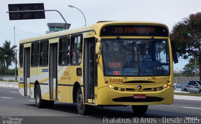 Viação Grande Vitória 13135 na cidade de Vitória, Espírito Santo, Brasil, por Cristiano Soares da Silva. ID da foto: 3582248.