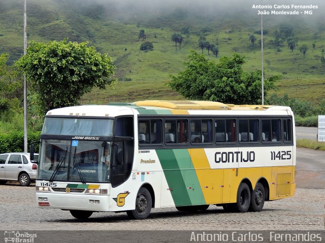 Empresa Gontijo de Transportes 11425 na cidade de João Monlevade, Minas Gerais, Brasil, por Antonio Carlos Fernandes. Número da foto: #3582070.
