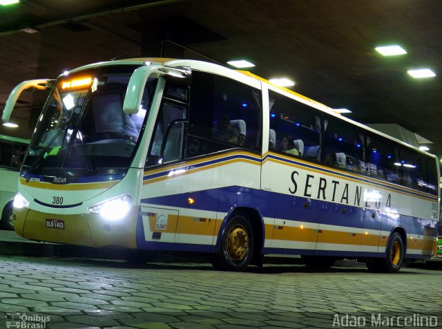 Viação Sertaneja 380 na cidade de Belo Horizonte, Minas Gerais, Brasil, por Adão Raimundo Marcelino. ID da foto: 3583435.