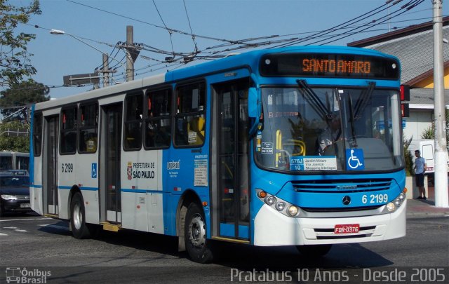 TUPI - Transportes Urbanos Piratininga 6 2199 na cidade de São Paulo, São Paulo, Brasil, por Cristiano Soares da Silva. Número da foto: #3582273.