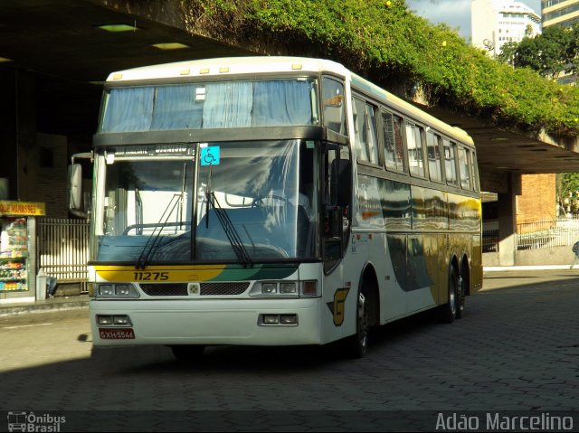 Empresa Gontijo de Transportes 11275 na cidade de Belo Horizonte, Minas Gerais, Brasil, por Adão Raimundo Marcelino. ID da foto: 3583165.