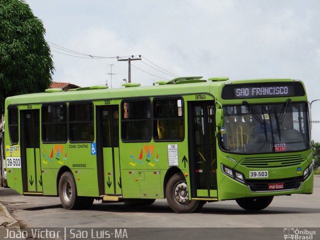 TCM - Transportes Coletivos Maranhense 39-503 na cidade de São Luís, Maranhão, Brasil, por João Victor. ID da foto: 3583039.