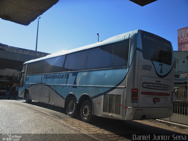 Transnorte - Transporte e Turismo Norte de Minas 58000 na cidade de Belo Horizonte, Minas Gerais, Brasil, por Daniel Junior Sena. Número da foto: #3584326.