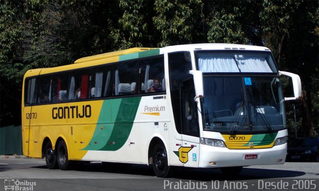 Empresa Gontijo de Transportes 12070 na cidade de São Paulo, São Paulo, Brasil, por Cristiano Soares da Silva. ID da foto: 3584348.