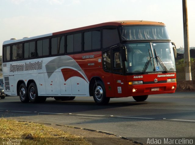 Expresso Industrial Turismo 4000 na cidade de Belo Horizonte, Minas Gerais, Brasil, por Adão Raimundo Marcelino. ID da foto: 3585432.