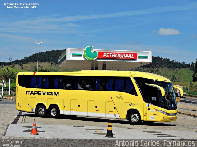 Viação Itapemirim 60511 na cidade de João Monlevade, Minas Gerais, Brasil, por Antonio Carlos Fernandes. ID da foto: 3584160.