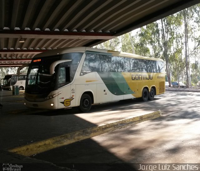 Empresa Gontijo de Transportes 18040 na cidade de Cuiabá, Mato Grosso, Brasil, por Jorge Luiz Sanches. ID da foto: 3584179.