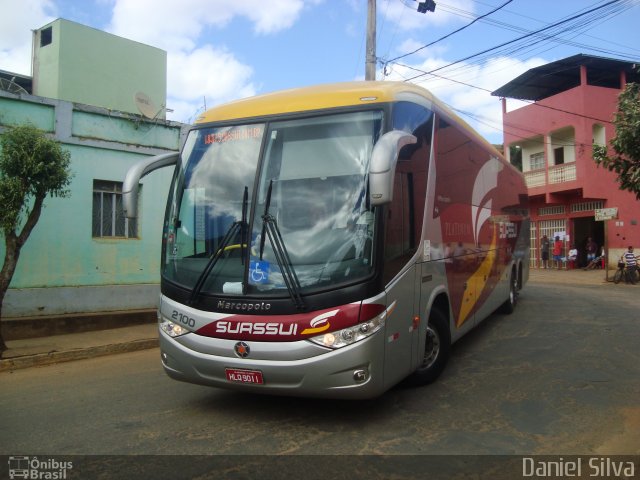 Viação Suassui 2100 na cidade de Bom Jesus do Galho, Minas Gerais, Brasil, por Daniel Silva. ID da foto: 3583953.