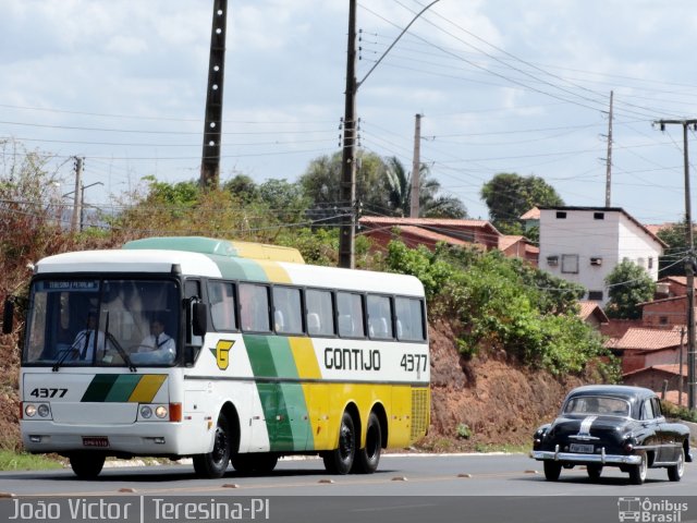 Empresa Gontijo de Transportes 4377 na cidade de Teresina, Piauí, Brasil, por João Victor. ID da foto: 3584351.