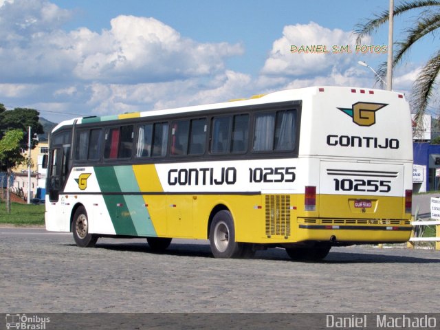 Empresa Gontijo de Transportes 10255 na cidade de Perdões, Minas Gerais, Brasil, por Daniel  Machado. ID da foto: 3585032.