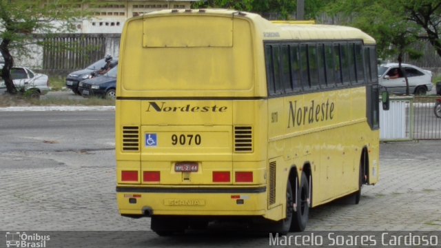 Viação Nordeste 9070 na cidade de João Pessoa, Paraíba, Brasil, por Marcelo Soares Cardoso. Número da foto: #3584760.
