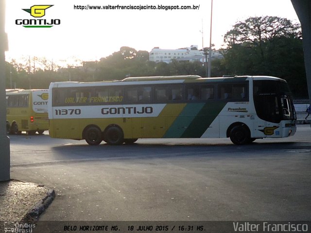 Empresa Gontijo de Transportes 11370 na cidade de Belo Horizonte, Minas Gerais, Brasil, por Valter Francisco. ID da foto: 3585883.