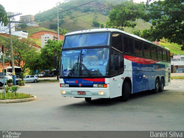 Viação Riodoce 80009 na cidade de Caratinga, Minas Gerais, Brasil, por Daniel Silva. Número da foto: #3583954.