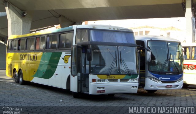 Empresa Gontijo de Transportes 5830 na cidade de Belo Horizonte, Minas Gerais, Brasil, por Maurício Nascimento. ID da foto: 3587868.