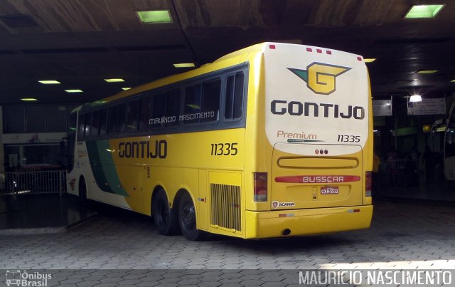 Empresa Gontijo de Transportes 11335 na cidade de Belo Horizonte, Minas Gerais, Brasil, por Maurício Nascimento. ID da foto: 3587848.