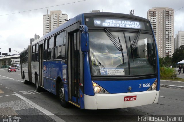 Sambaíba Transportes Urbanos 2 1556 na cidade de São Paulo, São Paulo, Brasil, por Francisco Ivano. Número da foto: #3586989.