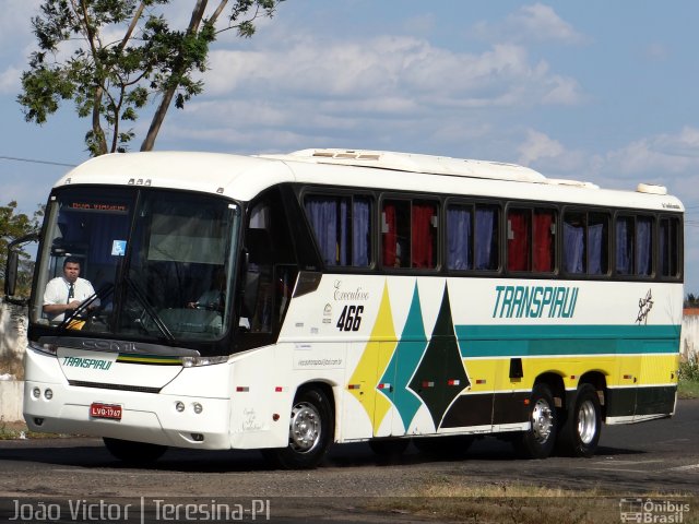 Viação Transpiauí 466 na cidade de Teresina, Piauí, Brasil, por João Victor. ID da foto: 3588026.